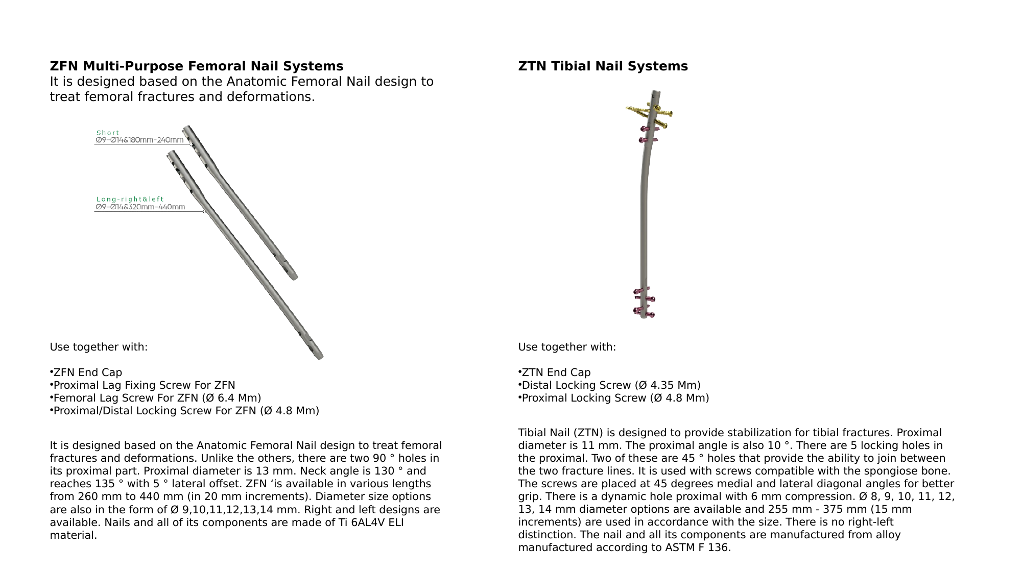 Orthopedic catalog page 1